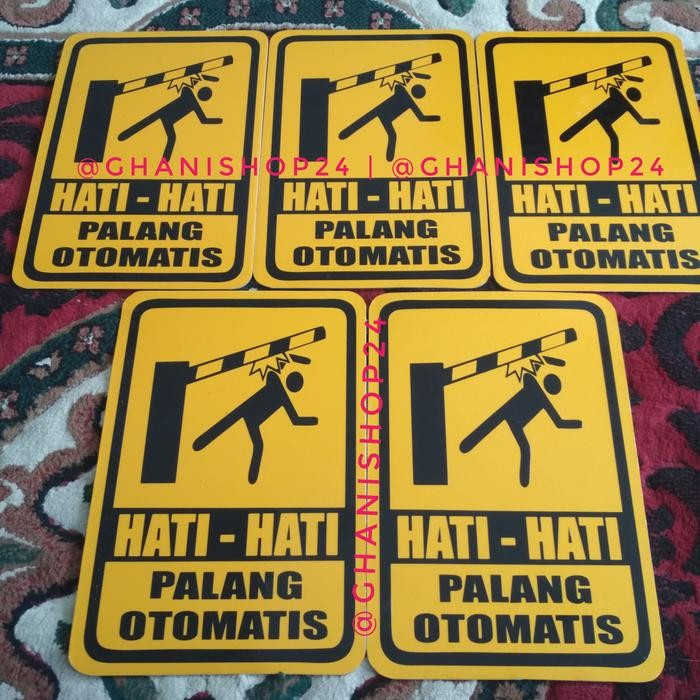 

Bisa E-Katalog! Plang Rambu Hati Hati Palang Otomatis Alumunium Plat