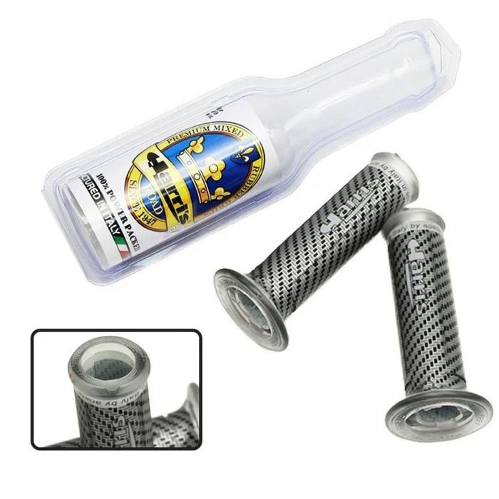 HANG GRIP MOTOR HARRIS CARBON CLEAR TRANSPARAN WITH HOLE