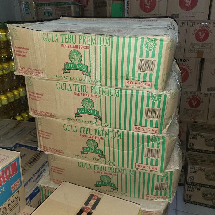 

Gulaku 500gr 1 dus isi 40pcs