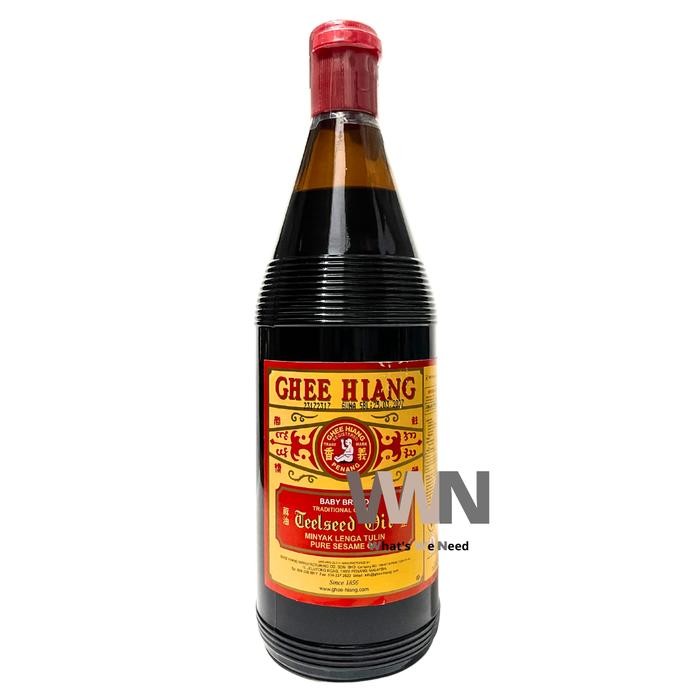 

Ghee Hiang Sesame Oil 700ml / Minyak Wijen Merk Baby Ghee Hiang