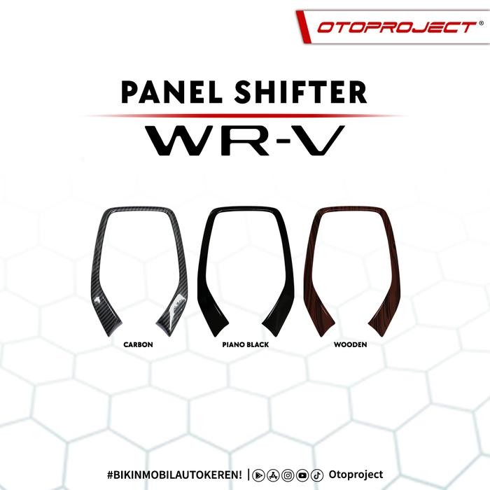 OTOPROJECT - PANEL SHIFTER A.N BRV 2022 CARBON COVER PERSENELING BRV 2022