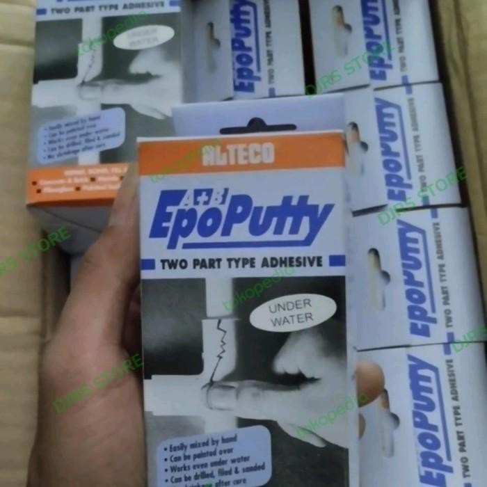 Lem Epo putty Resin Porting Dempul anti bocor anti air anti panas serb