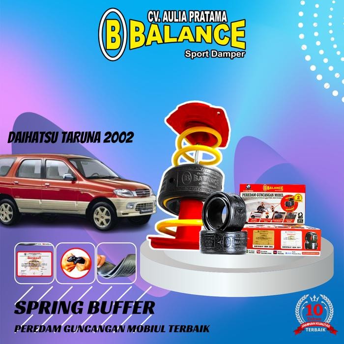 Ready Peredam Guncangan Mobil Taruna 2002 Depan (3cm)& Belakang (3cm)