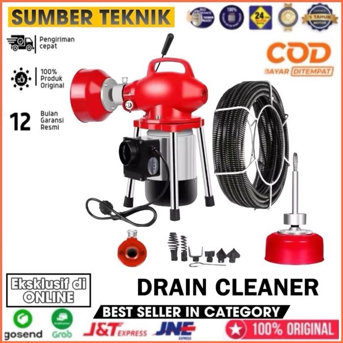 Mesin saluran pipa air mampet electric drain cleaner GQ 75