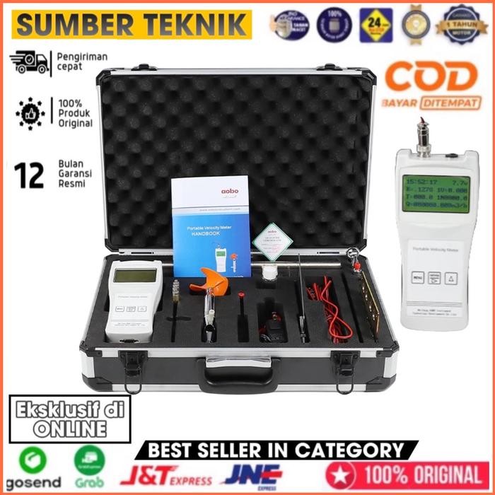 LS1206B Liquid flow meter range 0.05~8m/s / portable velocity meter Co