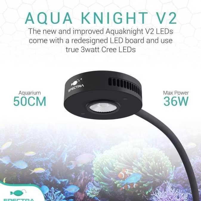AQUA KNIGHT V2 SPECTRA LED ( 36 WATT FULL SPECTRUM )