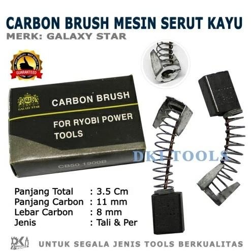 Arang Carbon Brush CB 50 Mesin Serut Kayu Planer 1900B *