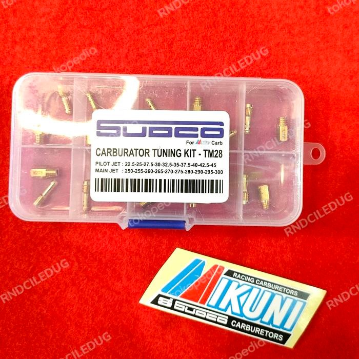Mainjet spuyer pilot jet karbu mikuni kotak TM 24#28#34#38#Tmx38 *