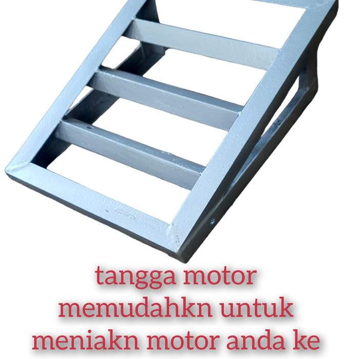 TANGGA/TANJAKAN MOTOR BESI/TANGGA BESI *