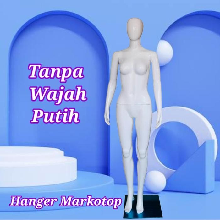 Patung Manekin Full Body Wanita Alien Plastik *