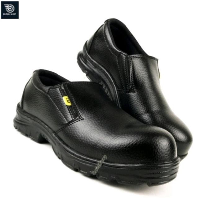 Saint Barkley - Sepatu Safety Slip On Pria Septy Slip On Tanpa Tali Sepatu Safety