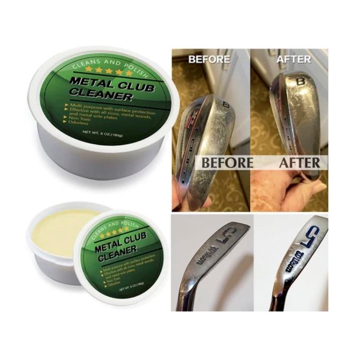 Golf Club Polishing Metal Club Head Cleaner Pembersih Stick Golf