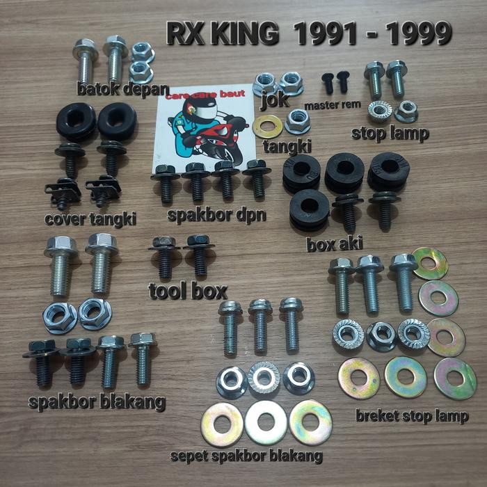 Baut Fuel Set Body Rx King 1991 -1999 -Gratisongkir