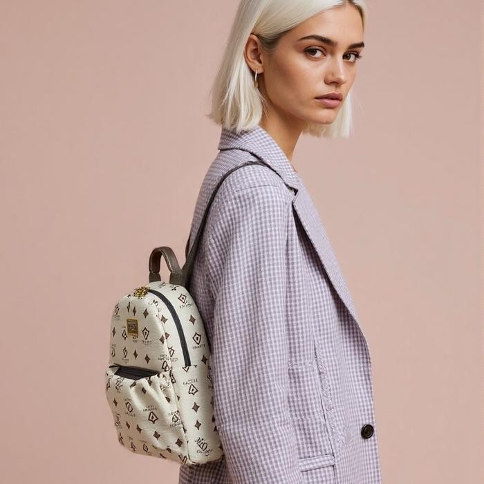 Elizabeth'S Bags - Ransel Berlyn Tas Ransel Wanita Xc-066#- Backpack Medium Sekolah Fashion Bahan