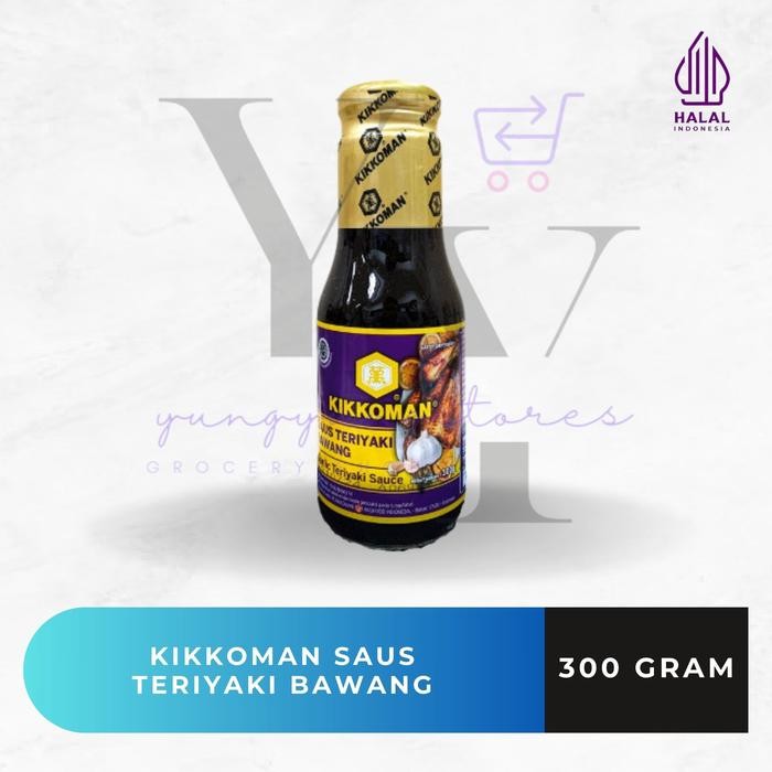 

Kikkoman Saus Teriyaki Bawang / Garlic Teriyaki Sauce 300 Gram