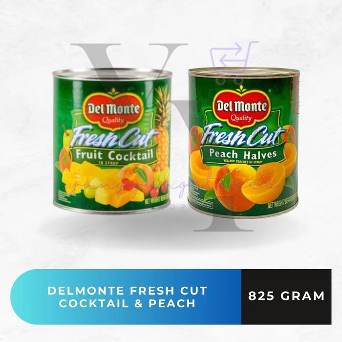 

Delmonte Fruit Cocktail / Peach Halves 825 Gram