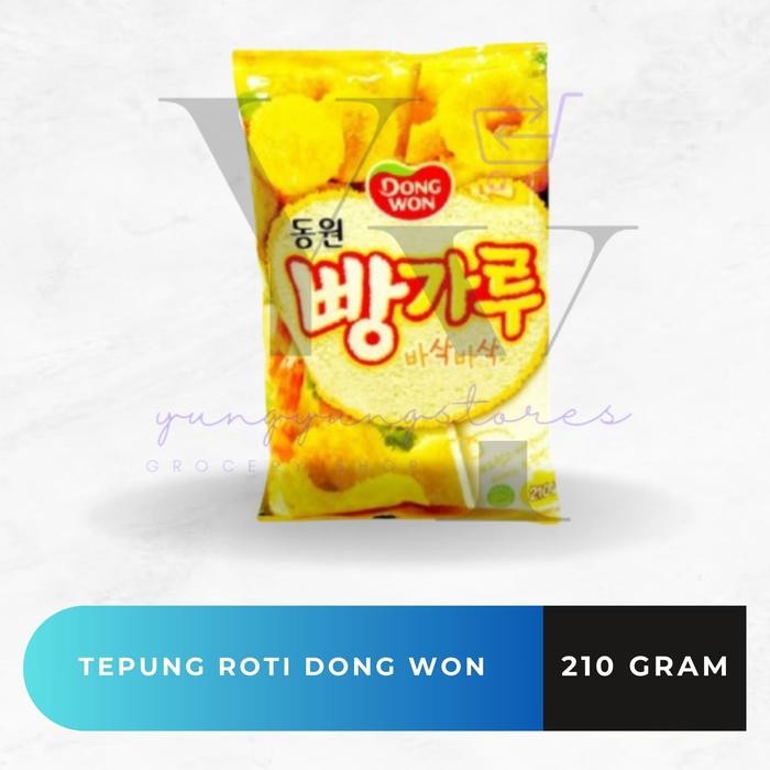 

Tepung Roti Korea / Bread Crumb / Tempura Dong Won 210 Gram