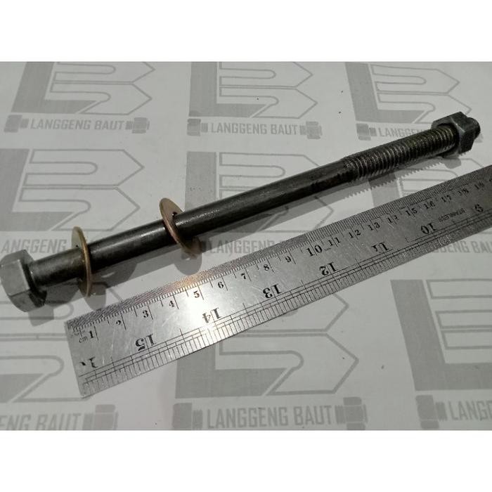 Baut Mur Balok Kayu Kunci 19 Panjang 20 Cm Baut Blandar 20Cm Nc