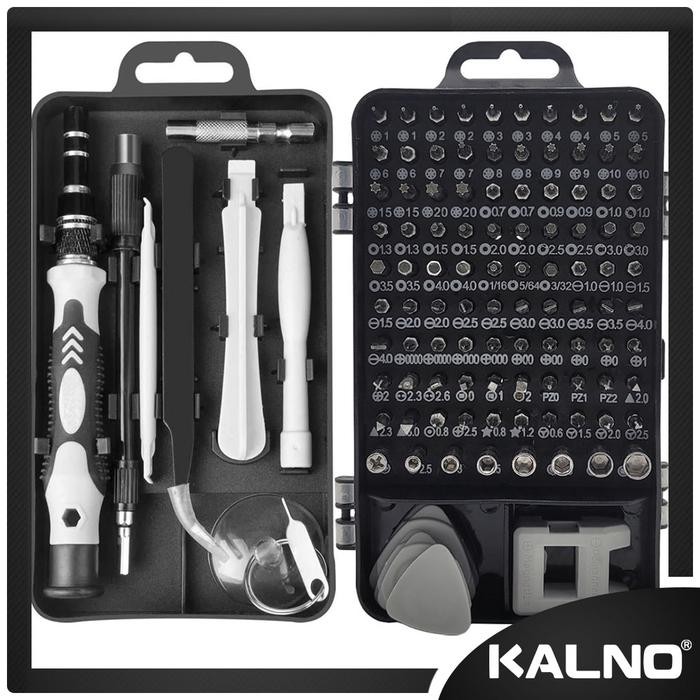 Ingco Power - Obeng Set 115 In 1 Perkakas Service Handphone Alat Elektronik