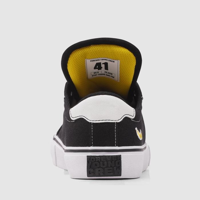 FYC FOOTWEAR - CAVEN CLASSIC BLACK SEPATU PRIA SEPATU VULCANIZED