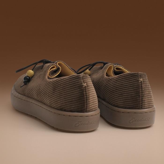 Sepatu Sneakers Kulit Pria Exodos57 Maroso Brown