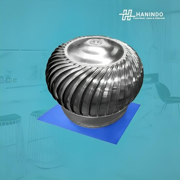 Cke Turbin Ventilator Tg360-Ss Ventilasi Atap Rumah Pabrik Resto Udara