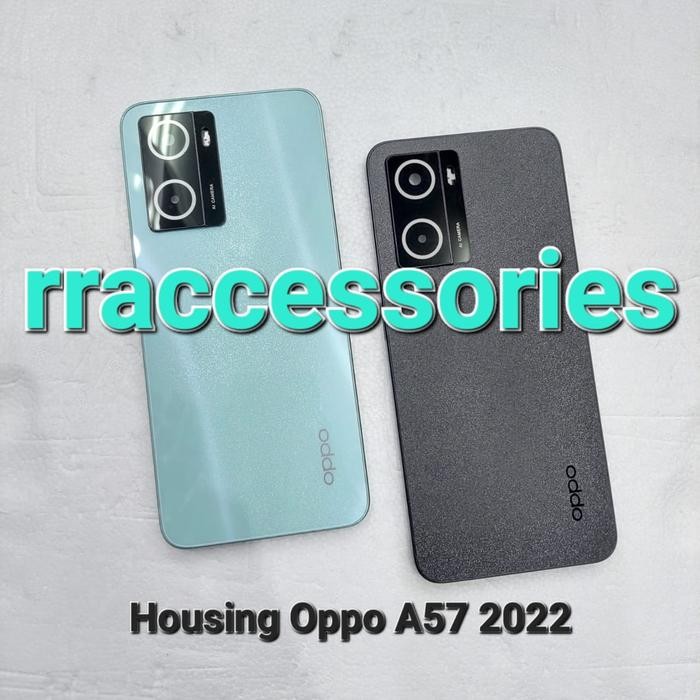 Housing Back Casing Kesing A57 2022 Backdoor+Tulang Bezel Oppo A57