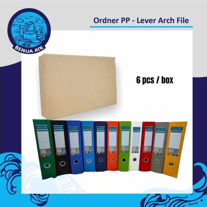 

Ordner / Lever Arch File Pp Folio Penpal [Isi 6Pcs] Pl-401