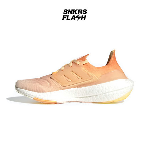 ADIDAS ULTRABOOST 22 FLASH ORANGE Sepatu Lari Wanita - GX8018 - Size 38.7