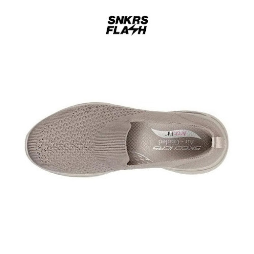 SKECHERS GO WALK ARCH FIT DELORA TAUPE Sepatu Casual Wanita -124418TPE - Size 37