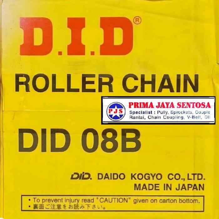 Rantai 08B - 1 Did / Chain British 08B Single Daido Japan