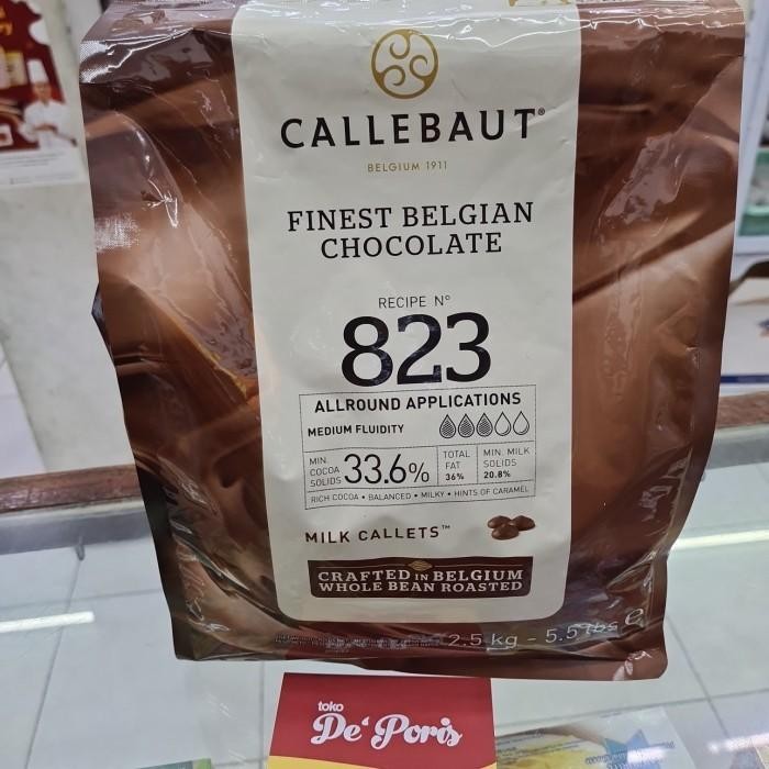 Coklat Callebaut 823 Milk 1Kg