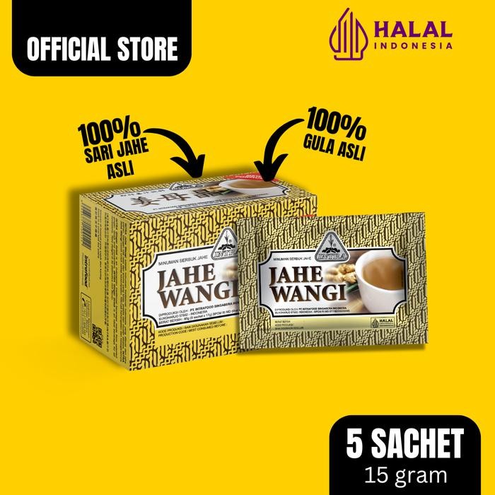 

Vanilla.storee Intra Jahe Wangi (Box) Isi 20 Sachet Minuman Jahe Bubuk Alami