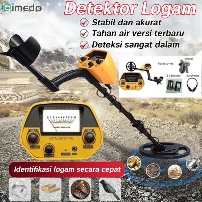 Gtx5030 Detektor Logam Emas Metal Detector Gold Detector Pencari Dalam Tanah Baterai Coil Paket