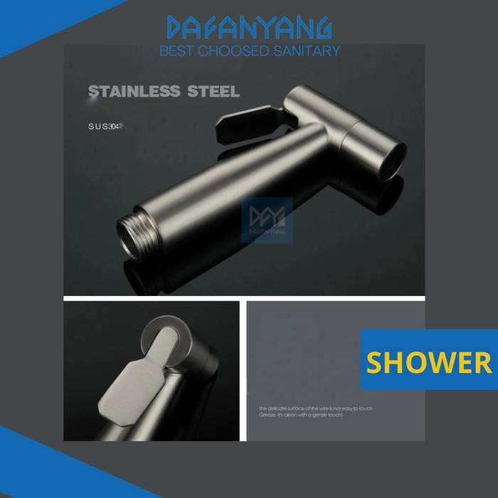 KEPALA JET SHOWER KAMAR MANDI SHOWER CEBOK STAINLESS DESAIN MODERN & ELEGAN