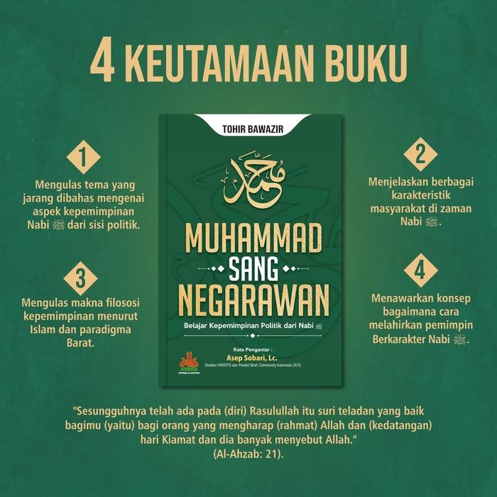 

SALE !!! BUKU MUHAMMAD SANG NEGARAWAN READYY