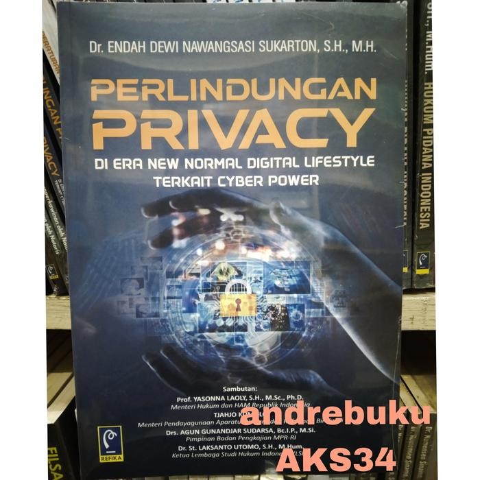 

SALE !!! PERLINDUNGAN PRIVACY DI ERA NEW NORMAL DIGITAL DR ENDAH DEWI NAWANGSAS READYY