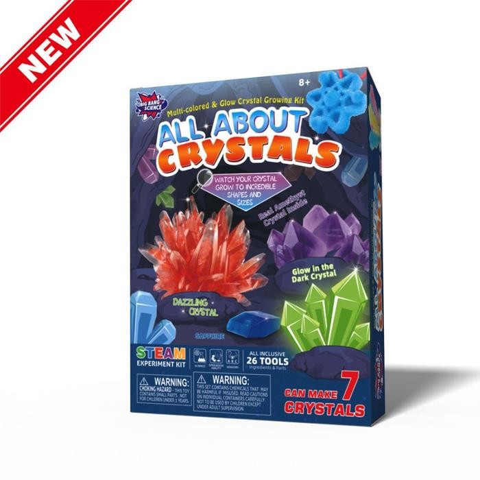 

SALE !!! BIG BANG SCIENCE ALL ABOUT CRYSTAL GROWING MAINAN SAINS EDUKASI READYY