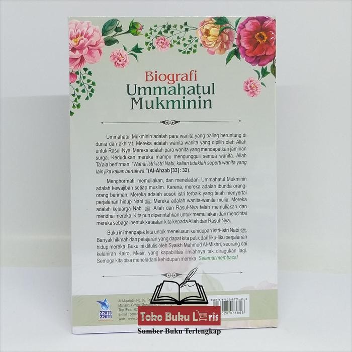 

SALE !!! BIOGRAFI UMMAHATUL MUKMININ - MENELUSURI PERJALANAN HIDUP ISTRI-ISTRI NABI IBUNDA KAUM