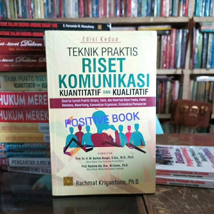 

SALE !!! TEKNIK PRAKTIS RISET KOMUNIKASI RACHMAT KRIYANTONO ORI READYY