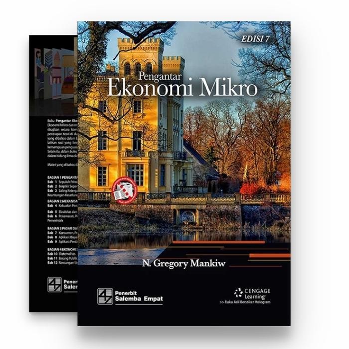 

SALE !!! BUKU PENGANTAR EKONOMI MIKRO (E7)- N GREGORY ORIGINAL SALEMBA READYY