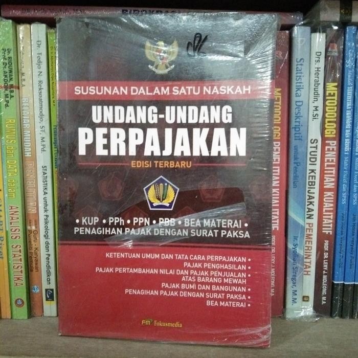 

SALE !!! ORI SUSUNAN DALAM 1 NASKAH UU PERPAJAKAN ED TERBARU READYY