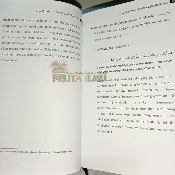 

SALE !!! BUKU RAHASIA JAZARY - FAIDAH TERSEMBUNYI PADA MUQADDIMAH AL-JAZARIYYAH READYY