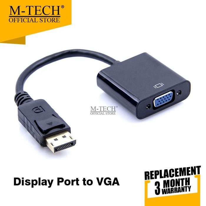 Kabel Display Port To Vga Converter / Dp To Vga