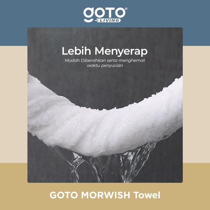 Goto Morwish Bath Towel Handuk Mandi Jumbo Dewasa Polos Lembut Halus