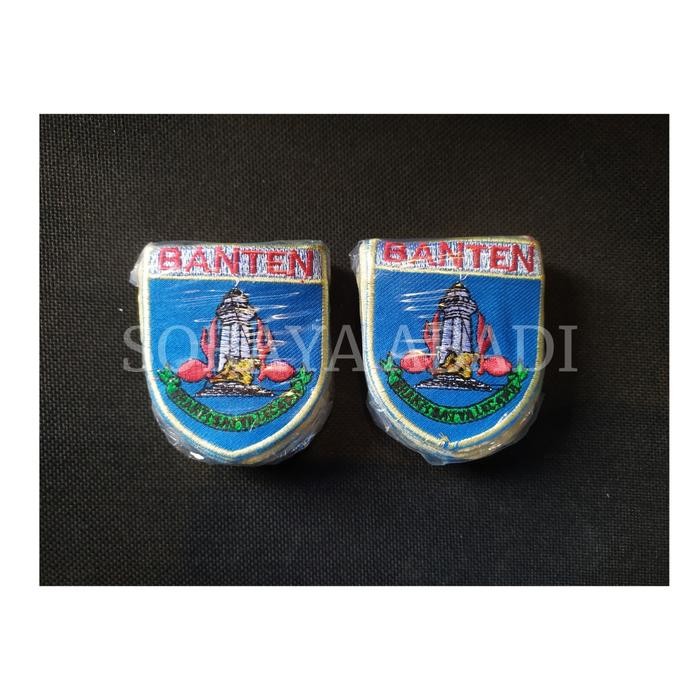 Badge/bet Pramuka BANTEN bordir *