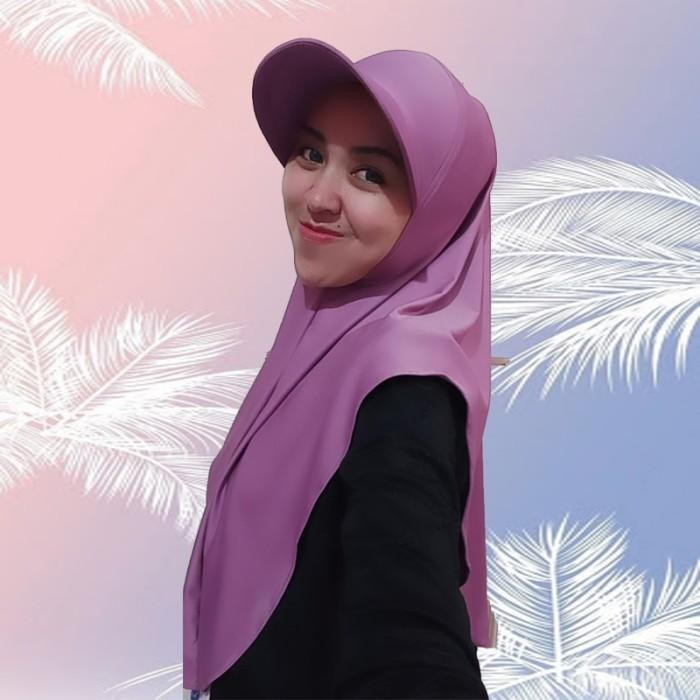 (Allthebest) HIJAB TOPI SPORTY / HIJAB INSTAN TOPI / HIJAB GOWES /HIJAB OLAHRAGA