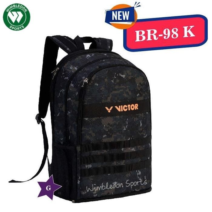 Tas Badminton Backpack Victor Br 98K G / Ransel Victo Br98K G Ori Terbaru Best Quality 100% Original