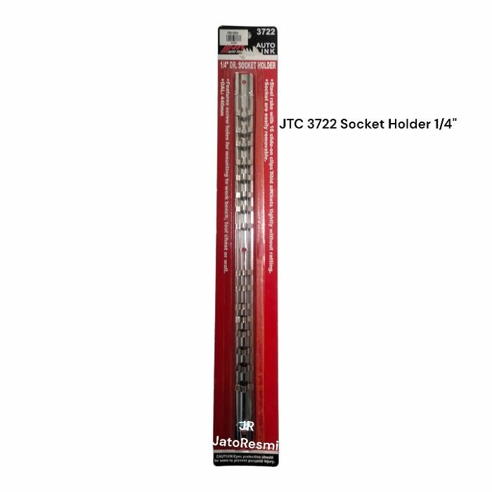 

Jtc 3722 Socket Holder 1/4" Tempat Penyimpanan Socket 1/4