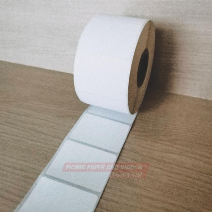 

PO Label Thermal 40x30 isi 1000pcs 1 Line @ 250 roll